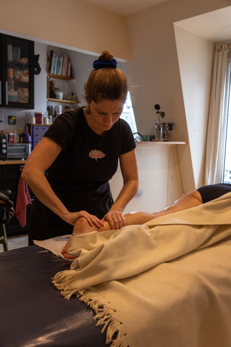 Massage à l'huile chaude — Espace Virshan